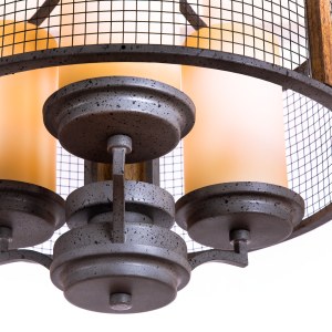 Фото LOFT1933-3C Потолочный Для гостиной в стиле Лофт -2
