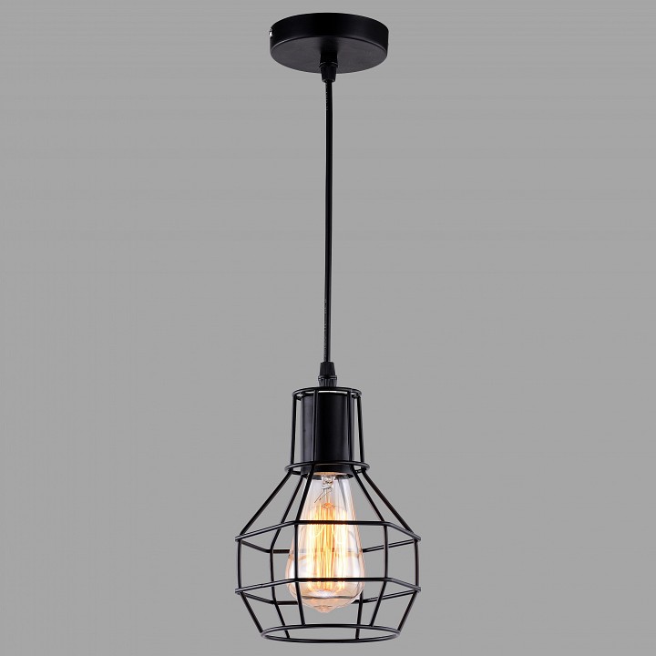 Фото 2 Подвесной светильник - A1109SP-1BK - Arte Lamp Фото 2 Подвесной светильник A1109SP-1BK в стиле техно