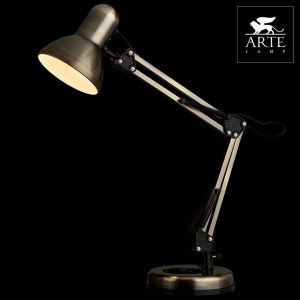 Фото 3 Настольная лампа офисная A1330LT-1AB в стиле техно