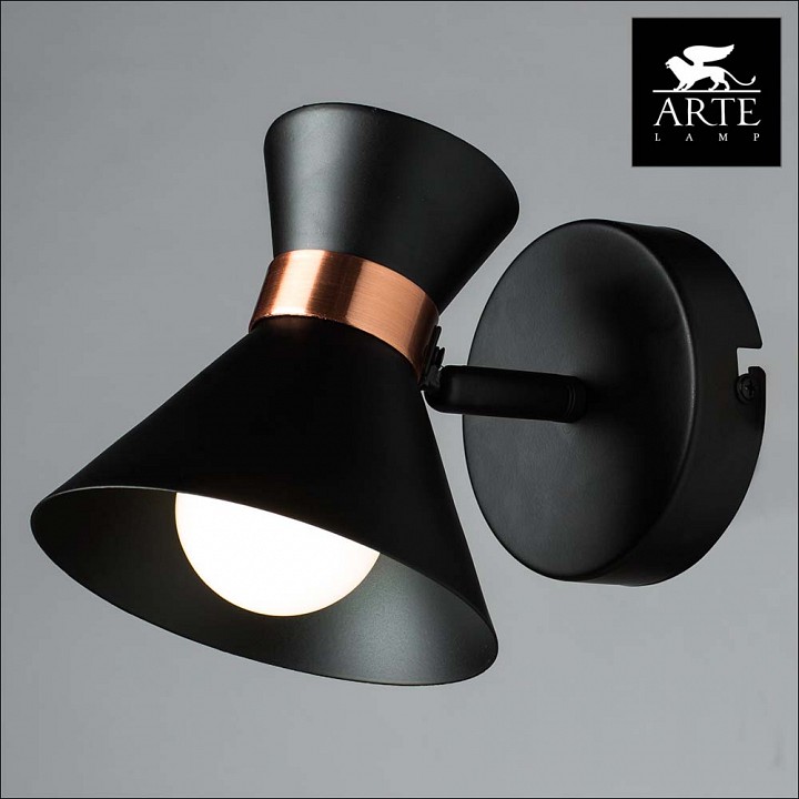 Фото 3 Спот - A1406AP-1BK - Arte Lamp Фото 3 Спот A1406AP-1BK в стиле техно