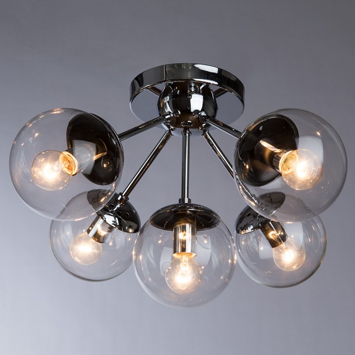 Фото 3 Потолочная люстра - A1664PL-5CC - Arte Lamp Фото 3 Потолочная люстра A1664PL-5CC в стиле лофт