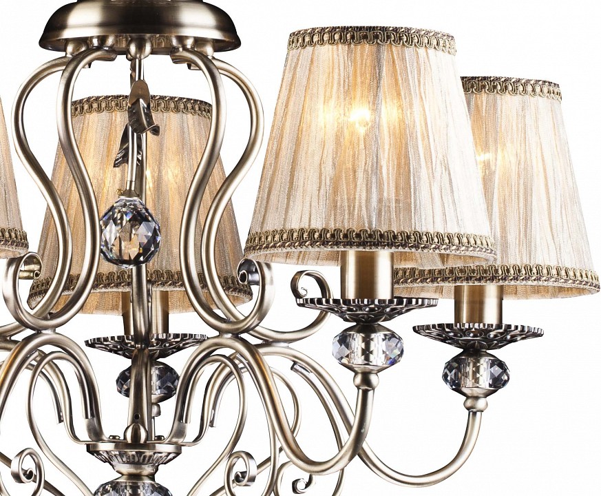 Детальное фото 2 Подвесная люстра - A2083LM-5AB - Arte Lamp Детальное фото 2 Подвесная люстра A2083LM-5AB в стиле флористика