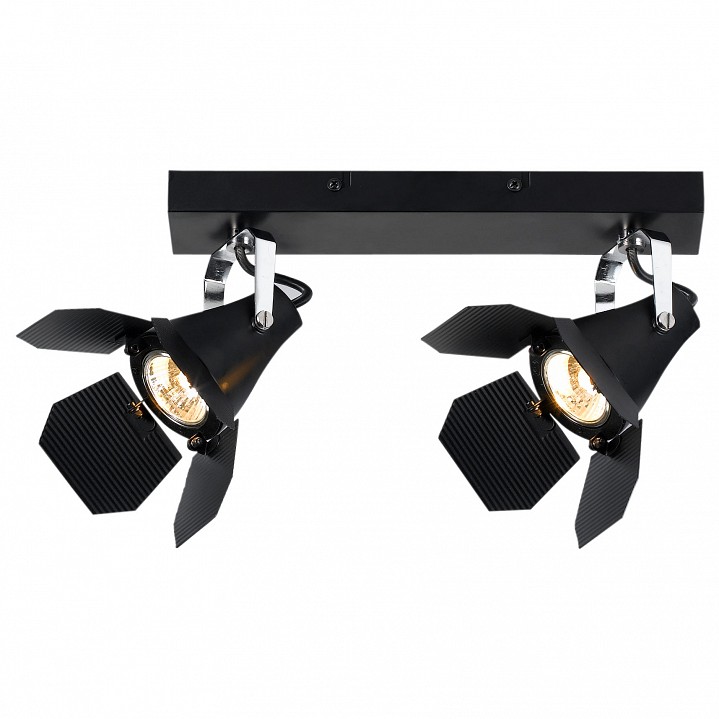Фото 1 Спот - A3092AP-2BK - Arte Lamp Фото 1 Спот A3092AP-2BK в стиле техно