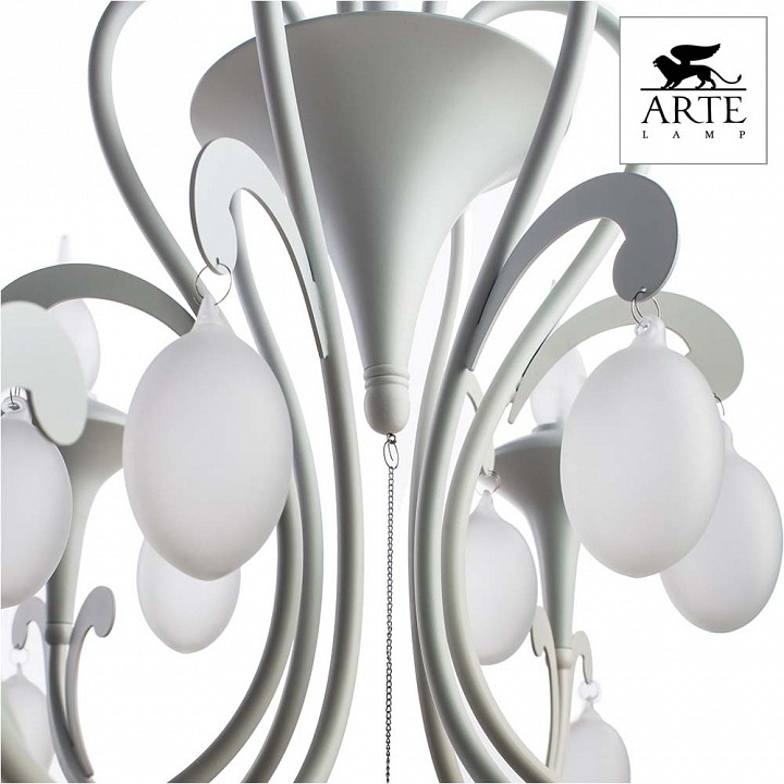 Фото 5 Подвесная люстра - A3239LM-6WH - Arte Lamp Фото 5 Подвесная люстра A3239LM-6WH в стиле классический