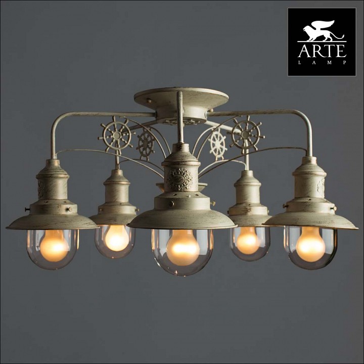 Фото 3 Потолочная люстра - A4524PL-5WG - Arte Lamp Фото 3 Потолочная люстра A4524PL-5WG в стиле модерн