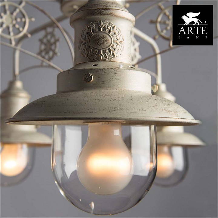 Фото 6 Потолочная люстра - A4524PL-5WG - Arte Lamp Фото 6 Потолочная люстра A4524PL-5WG в стиле модерн