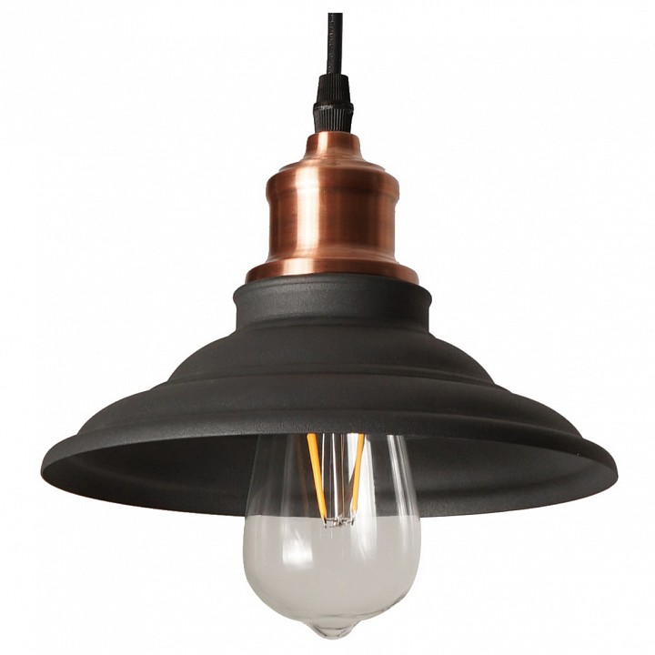 Фото 1 Подвесной светильник - A5067SP-1BK - Arte Lamp Фото 1 Подвесной светильник A5067SP-1BK в стиле техно