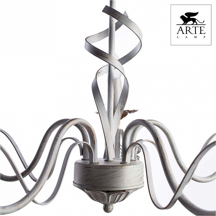 Фото 4 Подвесная люстра - A6114LM-5WG - Arte Lamp Фото 4 Подвесная люстра A6114LM-5WG в стиле флористика