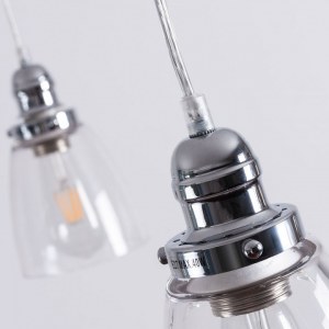 Детальное фото 1 Подвесная люстра A9387SP-6CC в стиле лофт