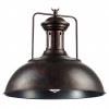 Фото 1 Подвесной светильник TOLEDO SP1 BROWN в стиле лофт