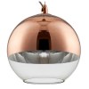 Фото 1 Подвесной светильник WOODY SP1 D200 COPPER в стиле лофт